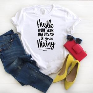 Hustle Small business women TSHIRT, motivation, casual and classic